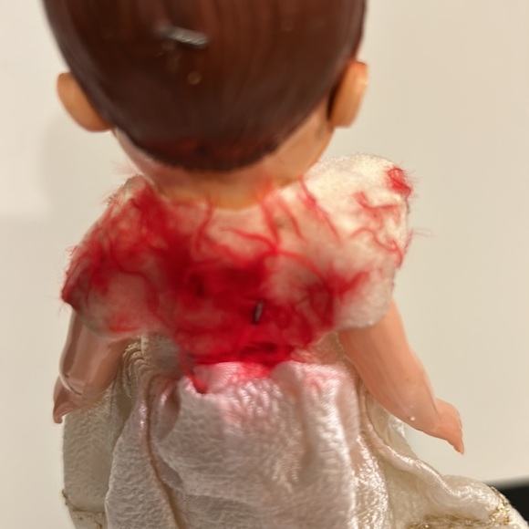 Vintage Small Standing Doll (Movable Eyes And Arms ) 5.5 Inches Tall - Picture 6 of 12